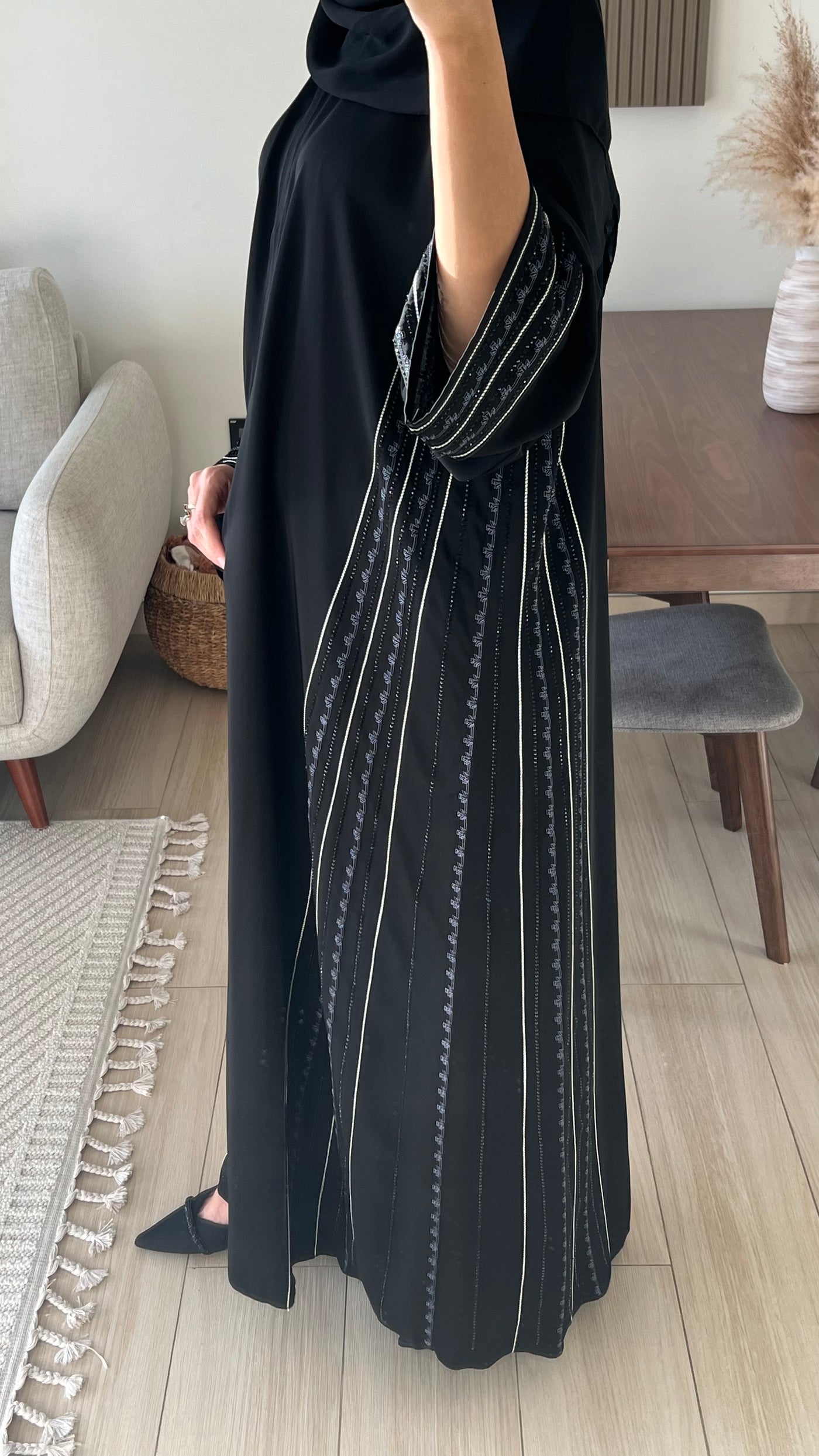 ABAYA Dubai Nour Noir