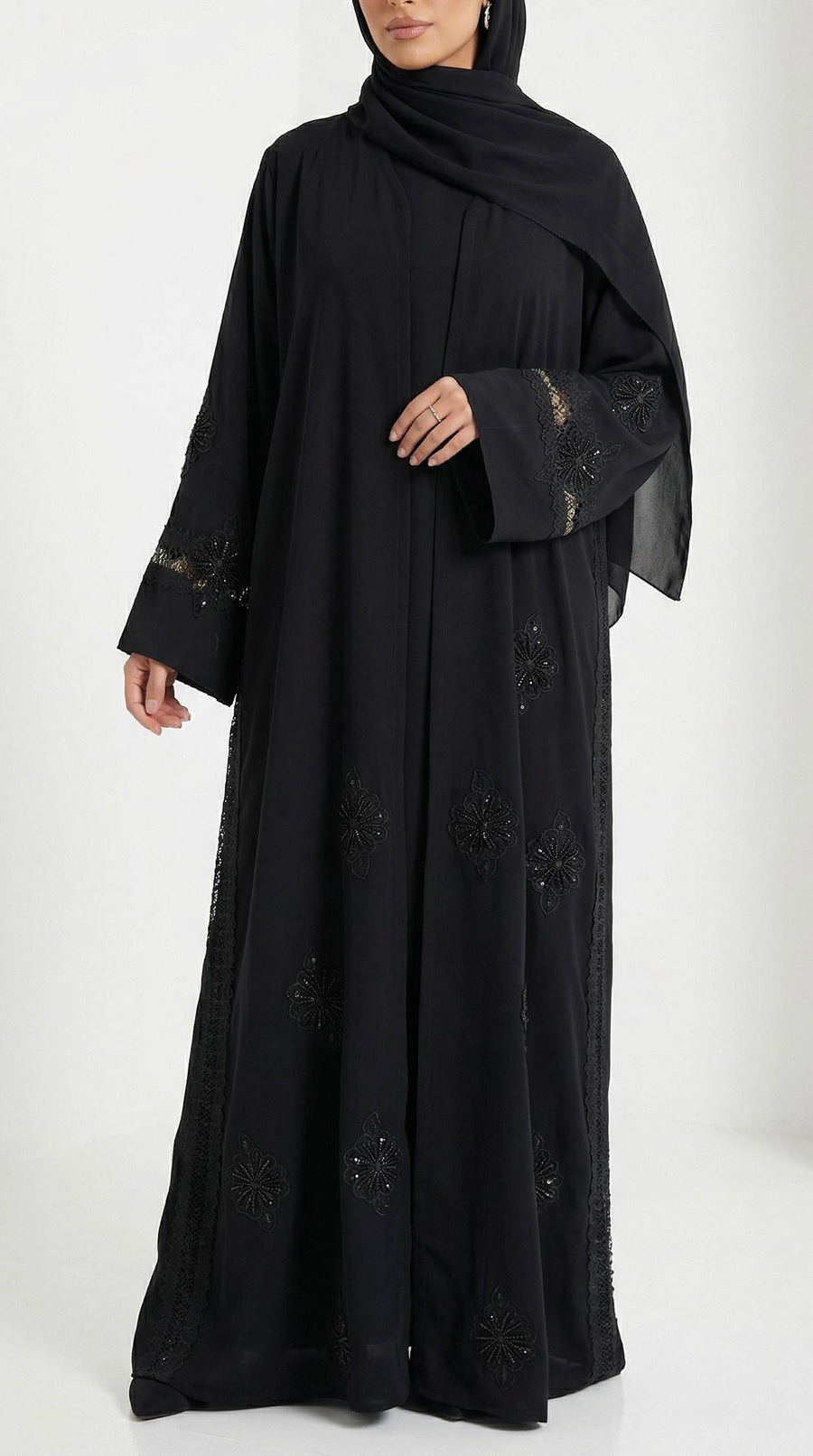 ABAYA Dubai N003 Noir