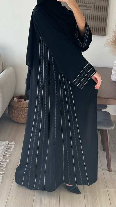 ABAYA Dubai Nour Noir