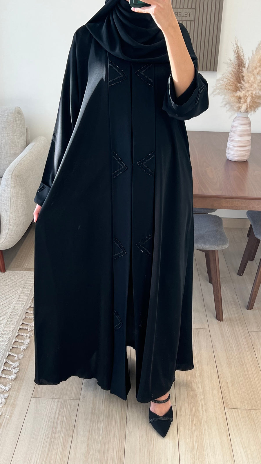 ABAYA Dubai Aliya Noir